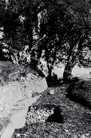 NEWGRANGE THE STONE ROOFED CELL TO N.E. OF TUMULUS